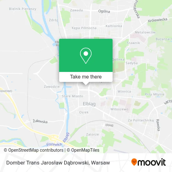 Domber Trans Jarosław Dąbrowski map