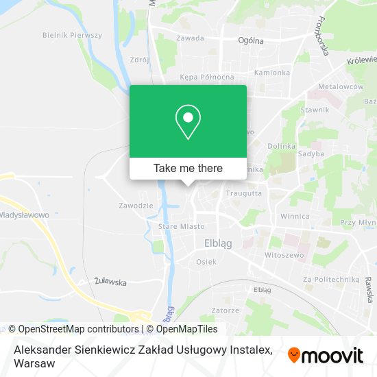 Aleksander Sienkiewicz Zakład Usługowy Instalex map