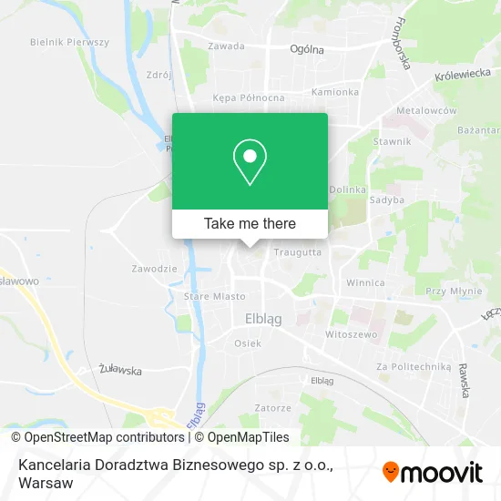 Карта Kancelaria Doradztwa Biznesowego sp. z o.o.