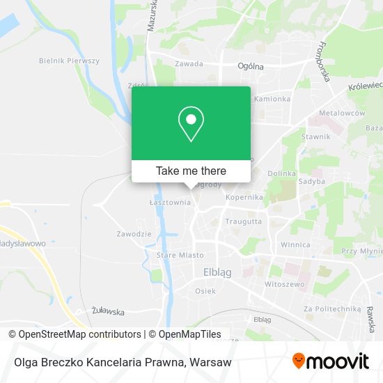 Olga Breczko Kancelaria Prawna map