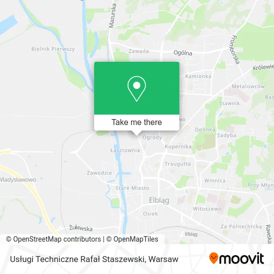 Usługi Techniczne Rafał Staszewski map