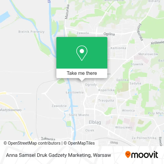 Карта Anna Samsel Druk Gadzety Marketing