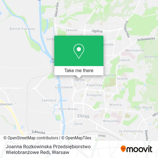 Joanna Rozkowinska Przedsiębiorstwo Wielobranżowe Redi map