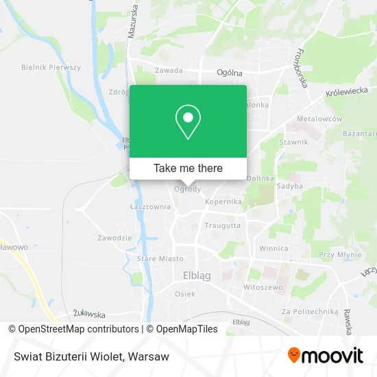 Swiat Bizuterii Wiolet map