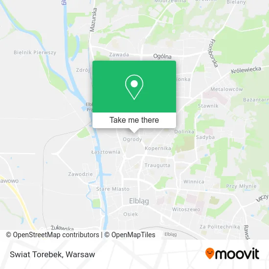 Карта Swiat Torebek