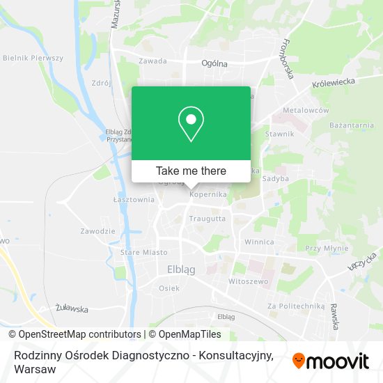 Rodzinny Ośrodek Diagnostyczno - Konsultacyjny map