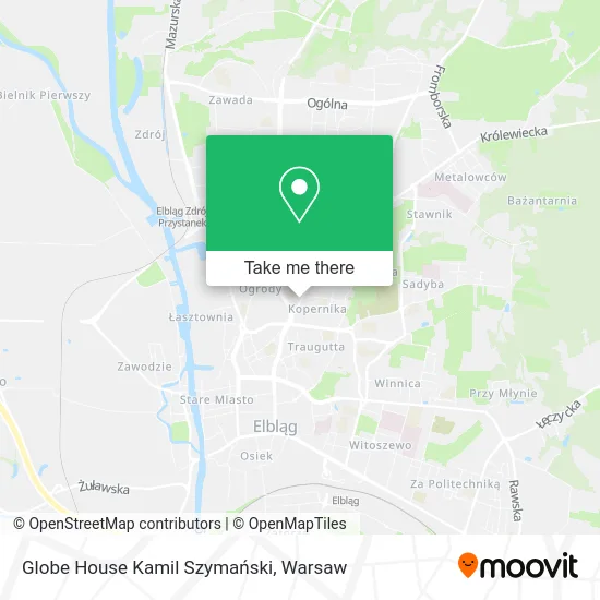 Карта Globe House Kamil Szymański