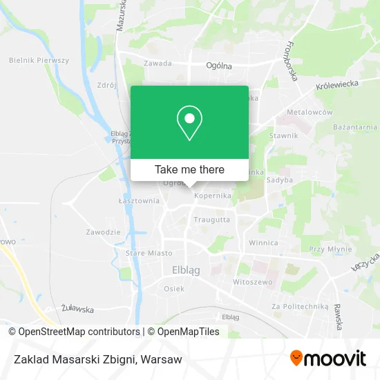 Карта Zaklad Masarski Zbigni