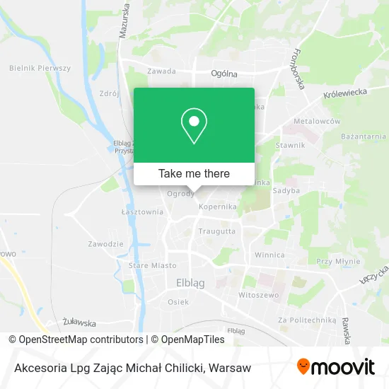 Карта Akcesoria Lpg Zając Michał Chilicki