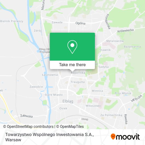 Towarzystwo Wspólnego Inwestowania S.A. map