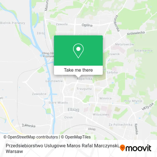 Przedsiebiorstwo Uslugowe Maros Rafal Marczynski map