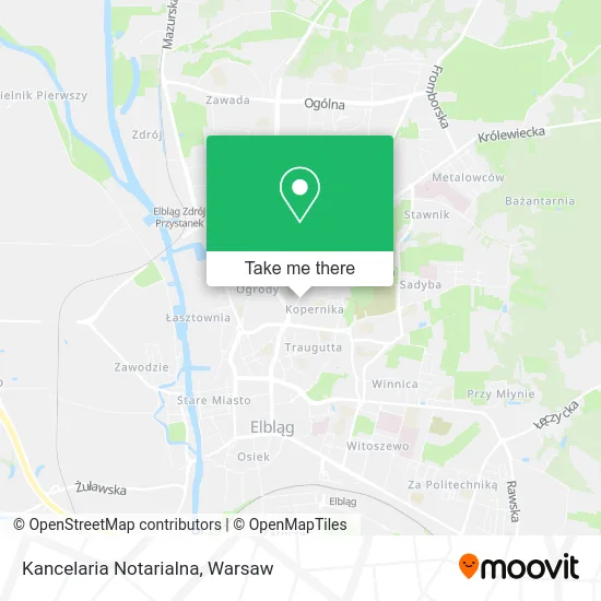 Карта Kancelaria Notarialna