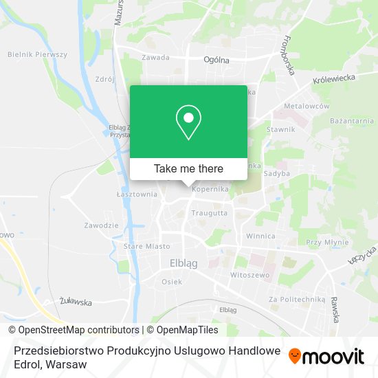 Przedsiebiorstwo Produkcyjno Uslugowo Handlowe Edrol map