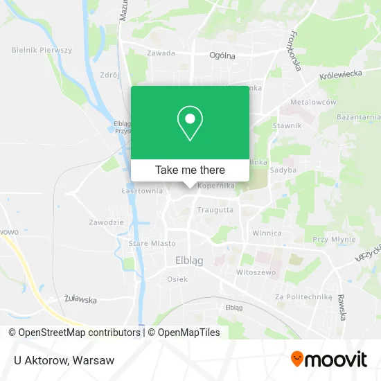 U Aktorow map