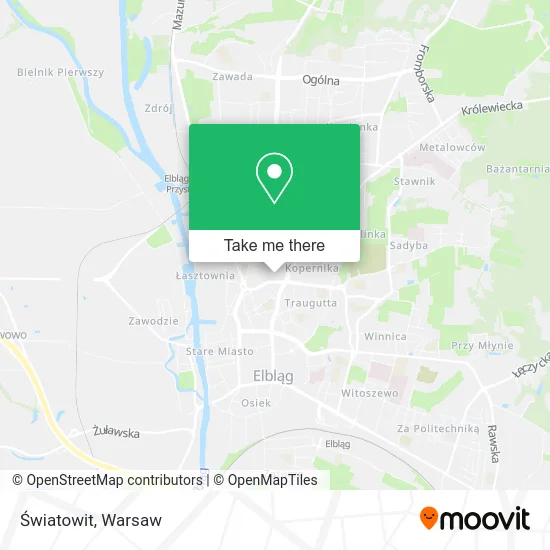 Światowit map