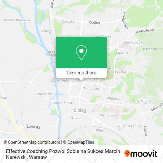 Effective Coaching Pozwól Sobie na Sukces Marcin Narewski map
