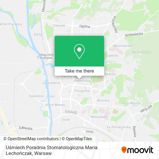 Uśmiech Poradnia Stomatologiczna Maria Lechończak map