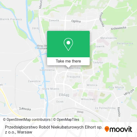 Przedsiębiorstwo Robót Niekubaturowych Elhort sp. z o.o. map