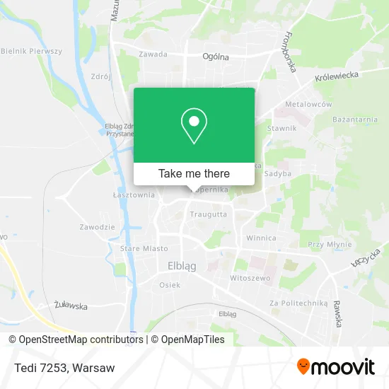 Tedi 7253 map