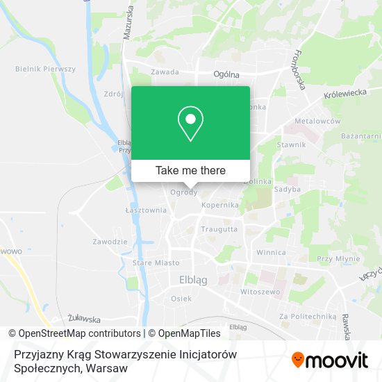 Przyjazny Krąg Stowarzyszenie Inicjatorów Społecznych map