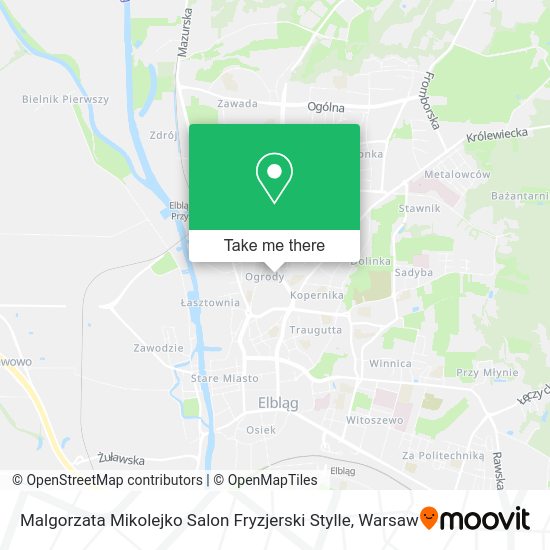 Malgorzata Mikolejko Salon Fryzjerski Stylle map