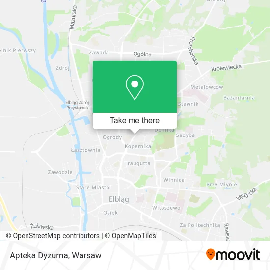 Карта Apteka Dyzurna