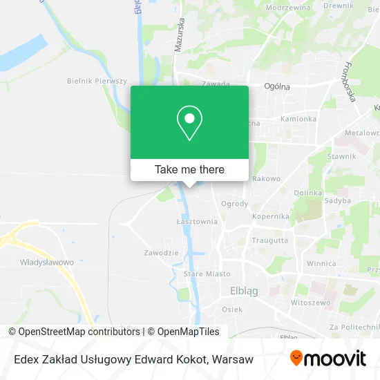 Edex Zakład Usługowy Edward Kokot map