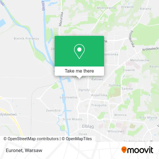 Euronet map