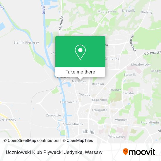 Uczniowski Klub Plywacki Jedynka map