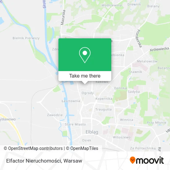 Elfactor Nieruchomości map