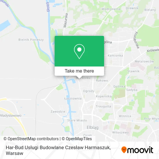 Карта Har-Bud Usługi Budowlane Czesław Harmaszuk