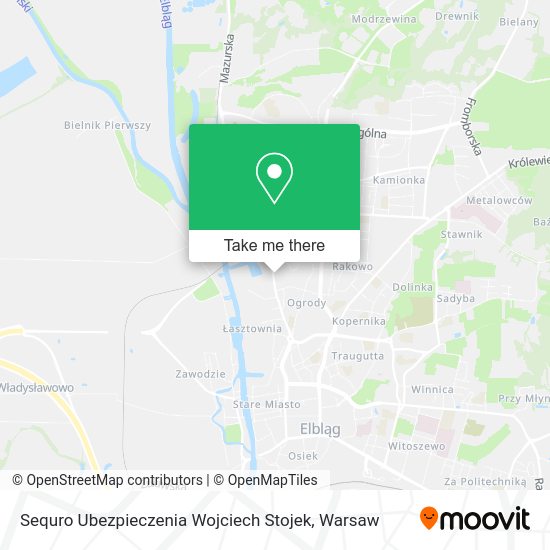 Sequro Ubezpieczenia Wojciech Stojek map