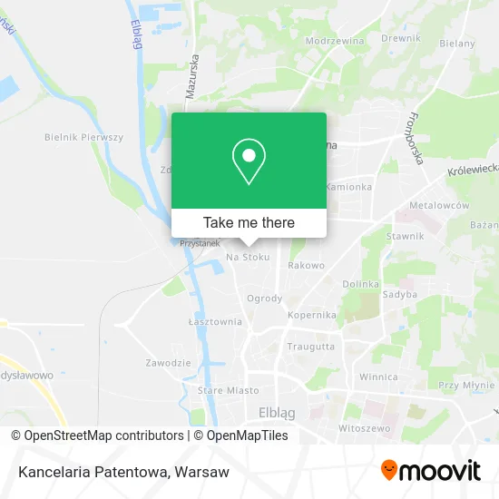 Карта Kancelaria Patentowa