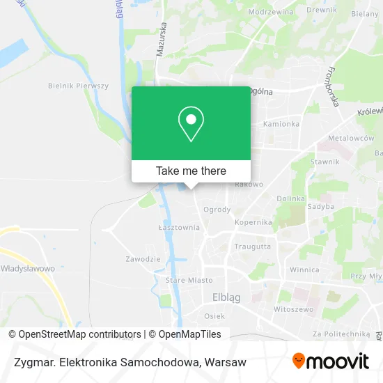Карта Zygmar. Elektronika Samochodowa