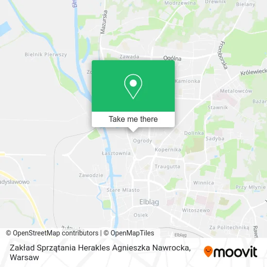 Карта Zakład Sprzątania Herakles Agnieszka Nawrocka