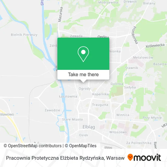 Pracownia Protetyczna Elżbieta Rydzyńska map