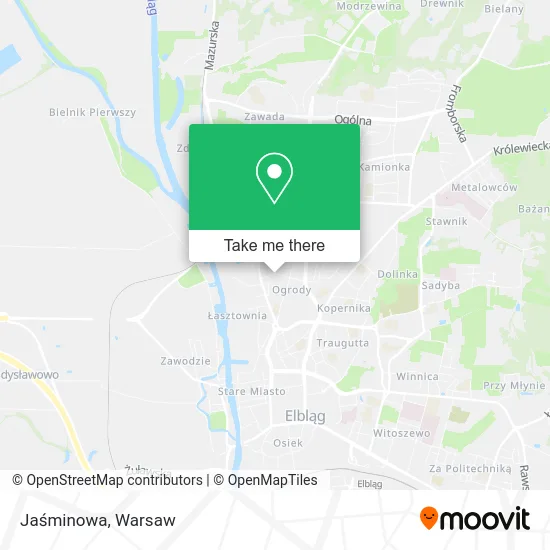 Карта Jaśminowa