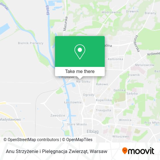 Anu Strzyżenie i Pielęgnacja Zwierząt map