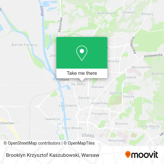 Brooklyn Krzysztof Kaszubowski map