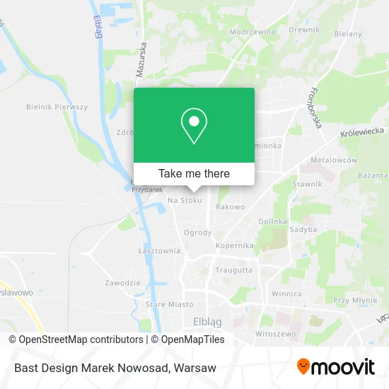 Bast Design Marek Nowosad map