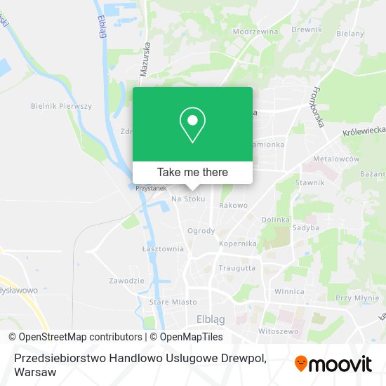 Przedsiebiorstwo Handlowo Uslugowe Drewpol map