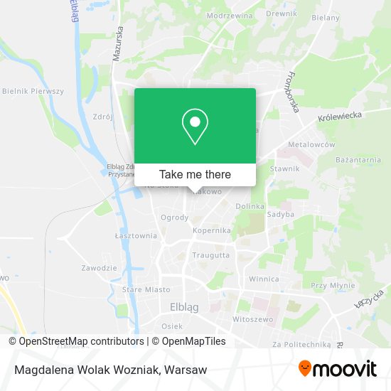 Magdalena Wolak Wozniak map