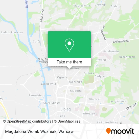Magdalena Wolak Wozniak map