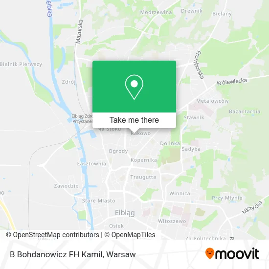 Карта B Bohdanowicz FH Kamil