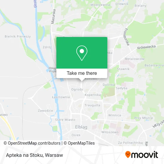 Карта Apteka na Stoku