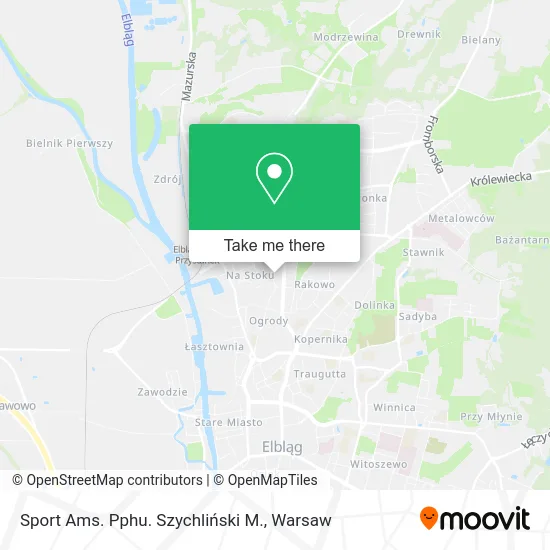 Sport Ams. Pphu. Szychliński M. map