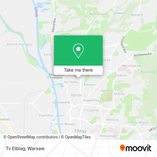 Tv Elblag map