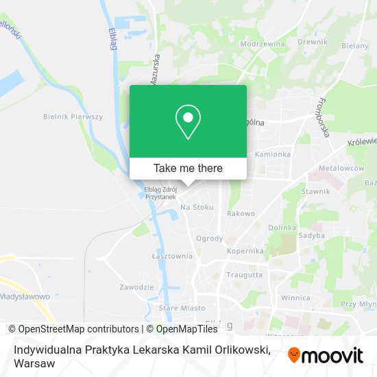 Indywidualna Praktyka Lekarska Kamil Orlikowski map