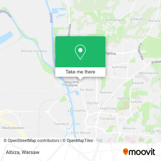 Albiza map