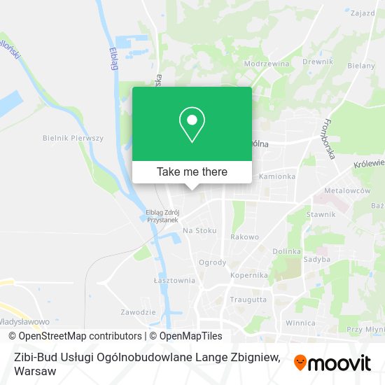 Zibi-Bud Usługi Ogólnobudowlane Lange Zbigniew map